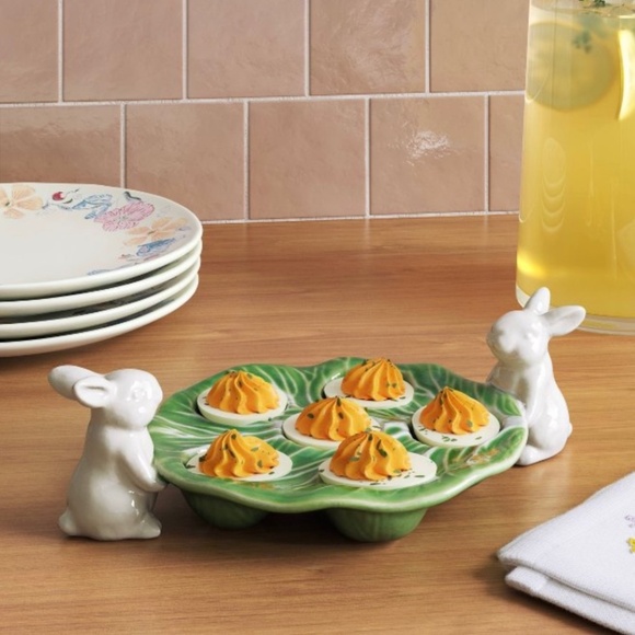 Threshold Cabbage Egg Serving Platter - Thumbnail 3